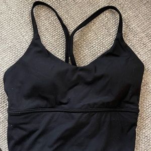 Black Small Sports Bralette